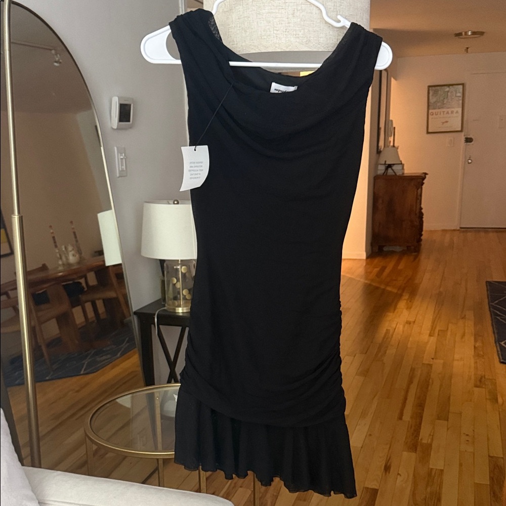 Superdown Black Mini Dress NWT